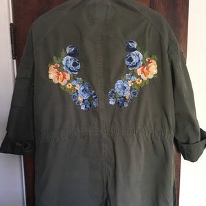Embroidered Utility Jacket